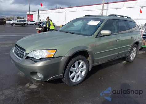 2006 Subaru Outback 2.5I Limited z USA, uszkodzony, nr VIN 4S4BP62C067312488